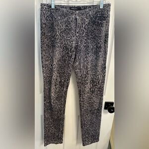 Marc Cain Women’s Gray Animal Print Skinny Jeans US Size 6